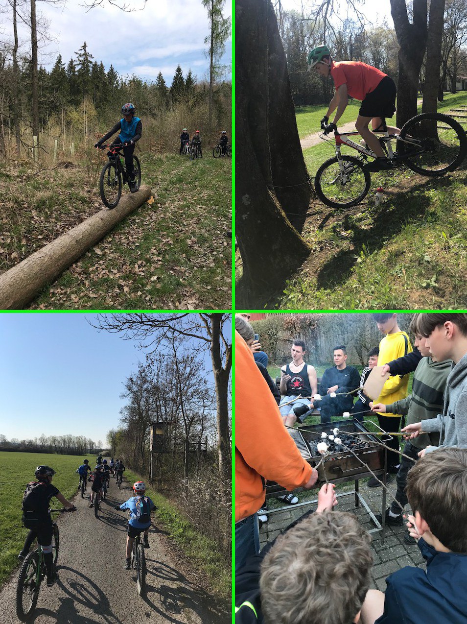 April 2019 - Trainingslager mit den MTB Kid's